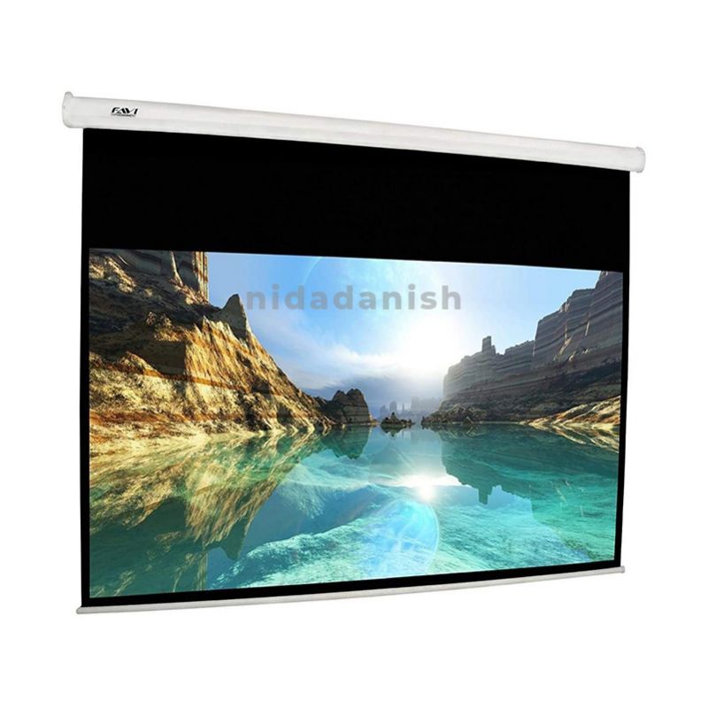 Techcom Electric Projector Screen 200 X 200Cm 1 Techcom Electric Projector Screen 200 X 200Cm