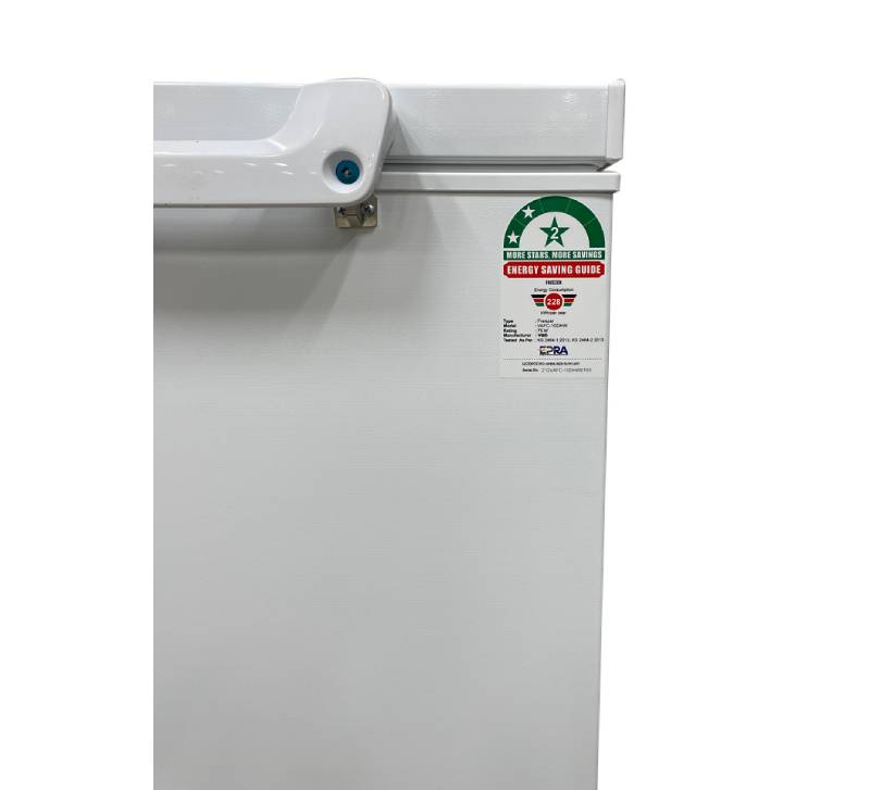Von Chest Freezer 98L, White Single Door Vafc10Dhw 3 Von Chest Freezer 98L, White Single Door Vafc10Dhw