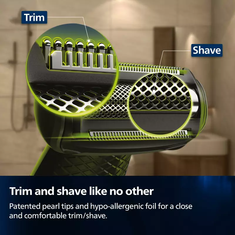 Philips Cordless Bodygroom &Amp; Intimate Areas Trimmer, Clinically Tested For Sensitive Skin, 40 Min Runtime, Bi-Directional Trimmer And 3Mm Comb Series 3000 Bg3007 6 Philips Cordless Bodygroom &Amp; Intimate Areas Trimmer, Clinically Tested For Sensitive Skin, 40 Min Runtime, Bi-Directional Trimmer And 3Mm Comb Series 3000 Bg3007