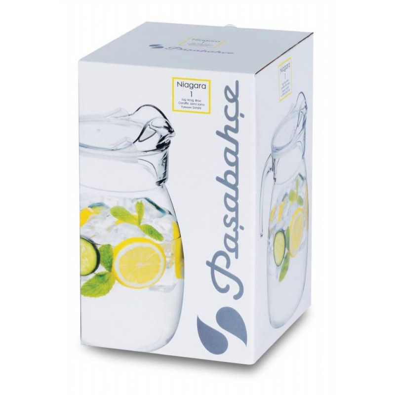 Pasabahce Glass Water Jug With Transparent Lid 2500Ml Dishwasher, Freezer &Amp; Refrigerati... 6 Pasabahce Glass Water Jug With Transparent Lid 2500Ml Dishwasher, Freezer &Amp; Refrigerati...