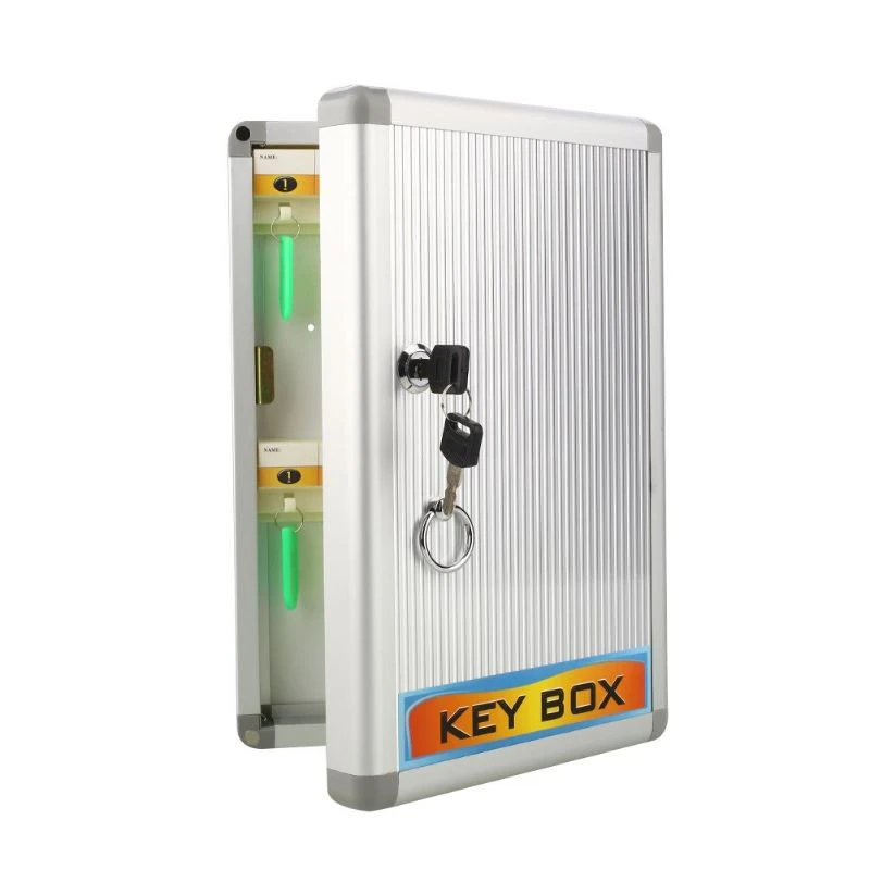 Generic Key Box Holder With Key Lock 32 Keys Aluminium (Keychain Included) 1 Generic Key Box Holder With Key Lock 32 Keys Aluminium (Keychain Included)