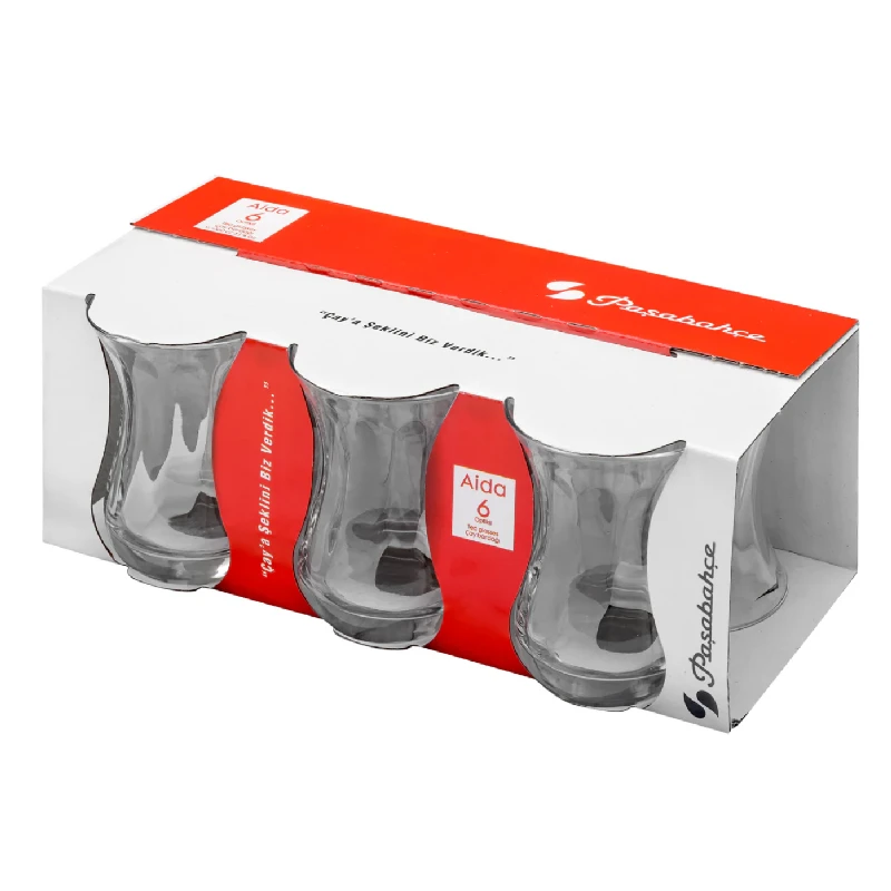 Pasabahce Aida 6Pcs Tea Glass 160Ml 62511 2 Pasabahce Aida 6Pcs Tea Glass 160Ml 62511