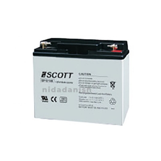 Scott Battery 12V 18AH SP12180
