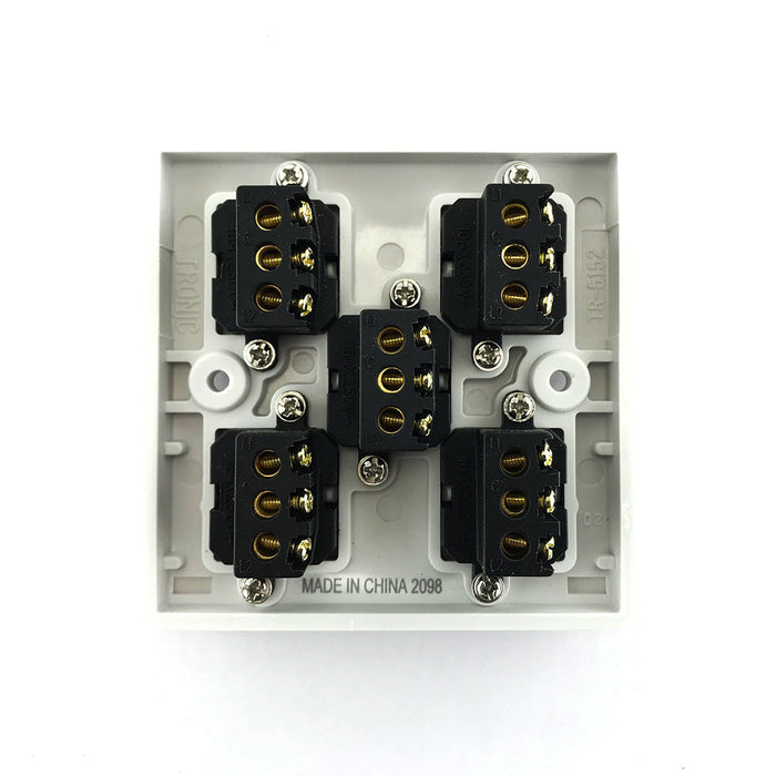 Tronic 5 Gang 2 Way Switch Standard 3 Tronic 5 Gang 2 Way Switch Standard