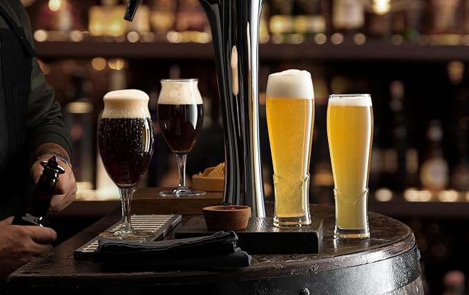 Pasabahce Craft Wheat Beer Glass 455Ml 6Pcs Fully Tempered, Heat Treated, Lead Free 420748 3 Pasabahce Craft Wheat Beer Glass 455Ml 6Pcs Fully Tempered, Heat Treated, Lead Free 420748