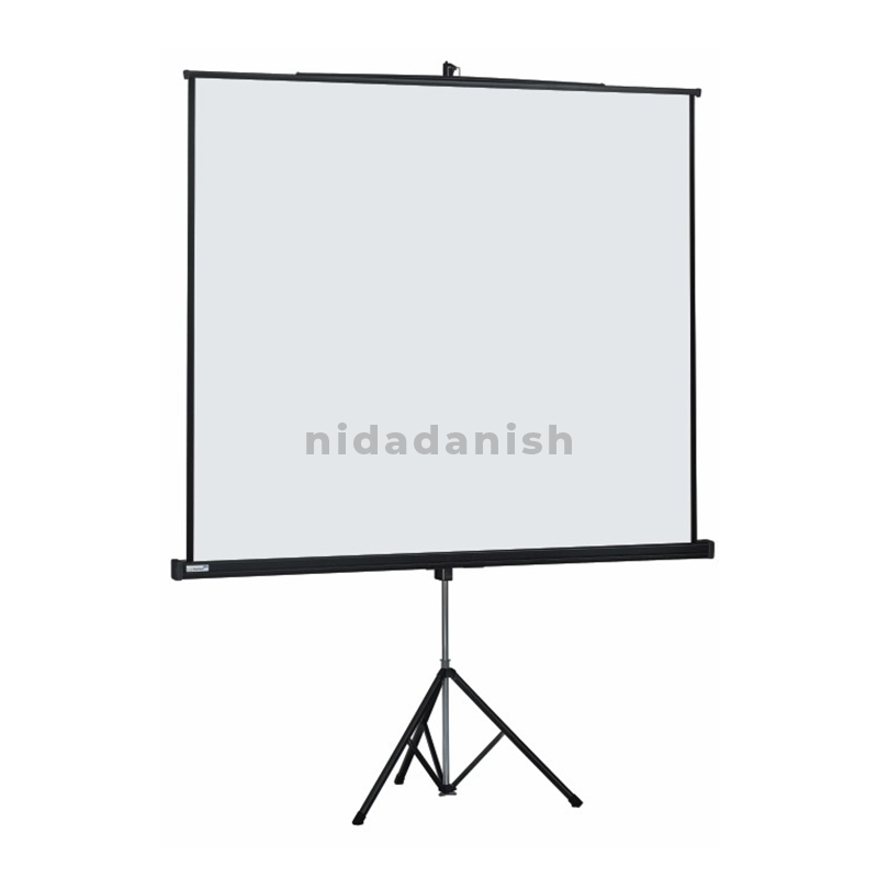 Tripod Manual Projector Screen 145 X 145Cm 2 Tripod Manual Projector Screen 145 X 145Cm