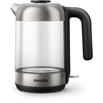 Philips Kettle 1.7L Cordless 2200W Glass Body HD9339