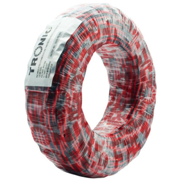 Tronic 0.75mm 2 Core Flexible Red & Black Twisted Cable