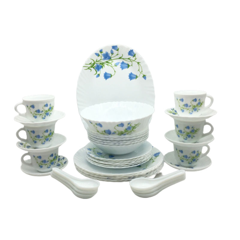 La Opala Dinner Set Blue Bells Classique 38 Pieces Lb038 2 La Opala Dinner Set Blue Bells Classique 38 Pieces Lb038