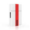 Tronic White & Red Door Bell