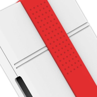 Tronic White & Red Door Bell