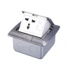 Tronic Single Floor Socket with 1 Data Port