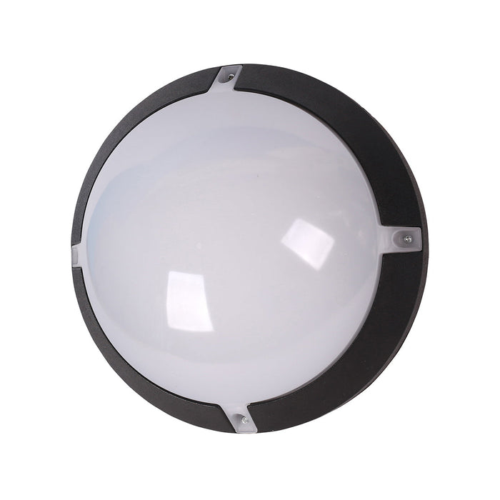 Tronic Black Round Led Bulkhead 8 Watts 2 Tronic Black Round Led Bulkhead 8 Watts