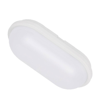 Tronic White Oval LED Bulkhead 15 Watts