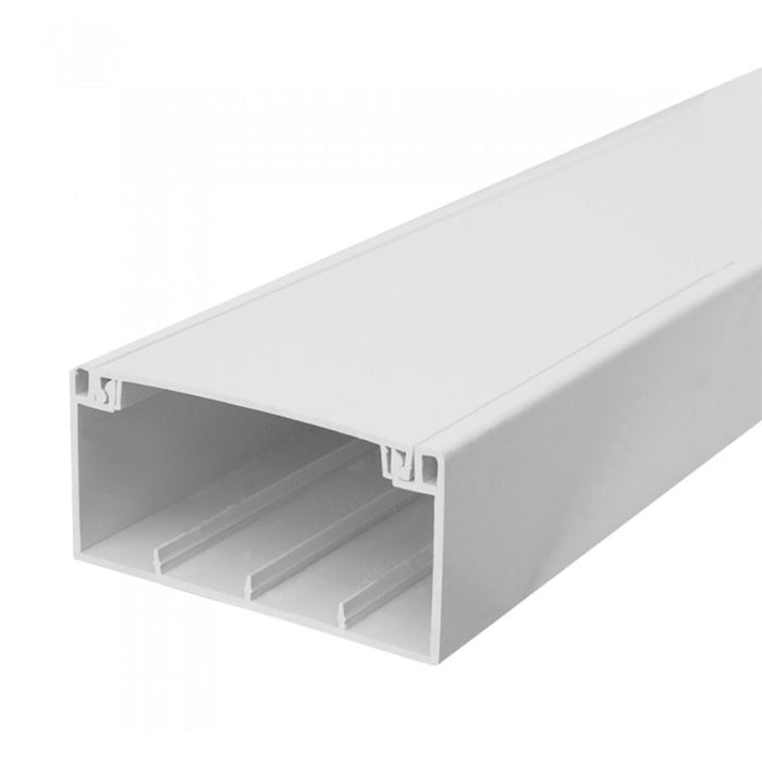 Tronic Compartment Trunking Pvc 50Mmx100Mm 1 Tronic Compartment Trunking Pvc 50Mmx100Mm