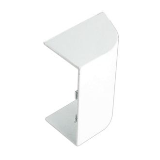 Tronic Compartment Trunking End Cap PVC 100mmx50mm