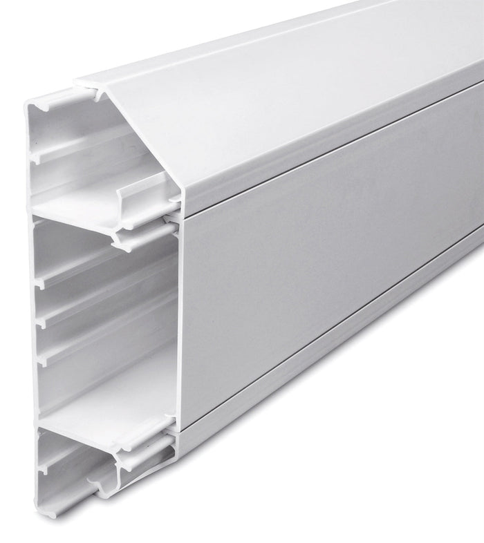 Tronic Compartment Trunking Pvc 170Mmx50Mm 1 Tronic Compartment Trunking Pvc 170Mmx50Mm