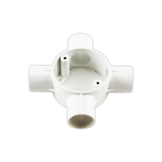 Tronic Junction Circular  Box 4 Way
