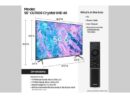 Samsung 55" Crystal UHD 4K Smart TV Class CU7000 Series with PurColor, Motion Xcelerator, 4K Upscaling, HDR, Gaming Hub 55CU7000