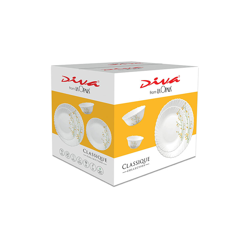 La Opala Dinner Set Citron Weave Classique 20 Pieces Lw020 3 La Opala Dinner Set Citron Weave Classique 20 Pieces Lw020