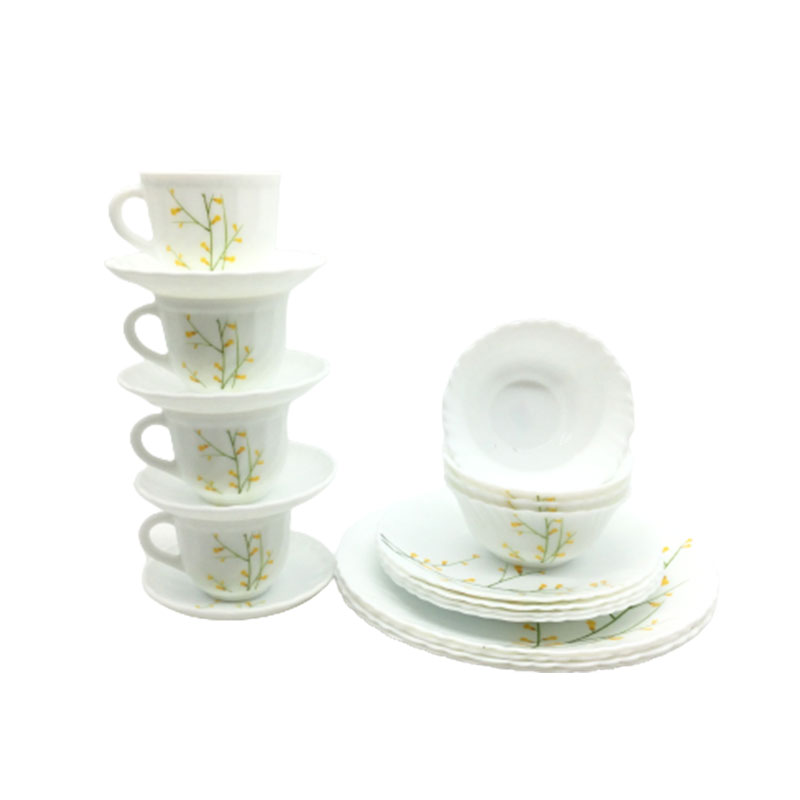 La Opala Dinner Set Citron Weave Classique 20 Pieces Lw020 2 La Opala Dinner Set Citron Weave Classique 20 Pieces Lw020