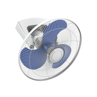 Tronic Oscillation Fan with Blue Metal Blade 16 Inch