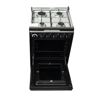 Delta Cooker 50x55cm 4 Gas Burners with Gas Oven & Grill DGC40B