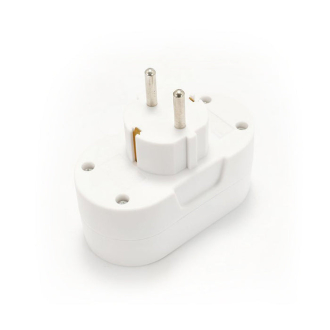 Tronic Power Strip 1-2 WAY EU Plug 2 Pin