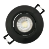 Tronic Downlighter LED 3 Watts Black Colour