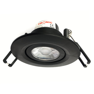 Tronic Downlighter LED 3 Watts Black Colour