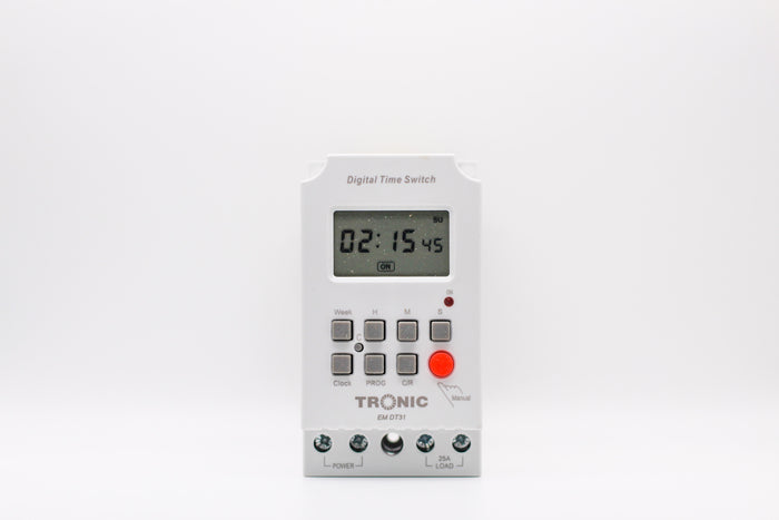 Tronic Digital Timer Switch Em Dt31 1 Tronic Digital Timer Switch Em Dt31