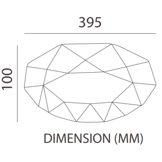 Tronic Antique LED 3 Changeable (3 Shades) Light