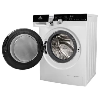 Evvoli Washing Machine 8Kg Wash 6Kg Dryer Inverter White Fcom-8/614W