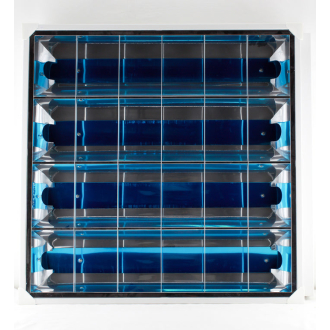 Tronic Fluorescent Louver Recessed Panel 4x9 Watts