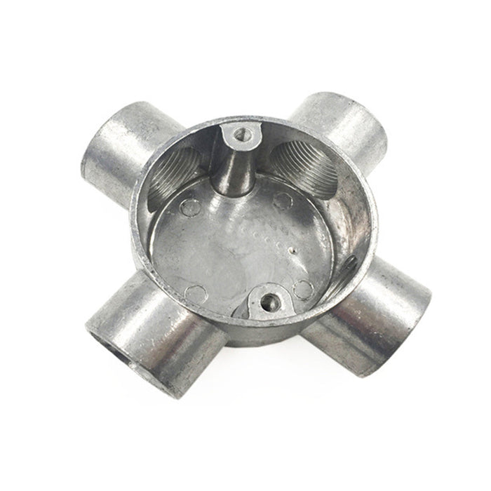 Tronic Junction Circular Box G.i 4 Way 1 Tronic Junction Circular Box G.i 4 Way