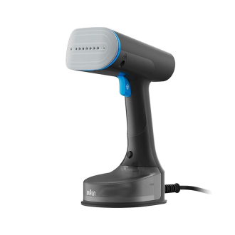 Braun Garment Steamer 1200W 150ML QuickStyle 5, with Dual Heated Free Glide 3D Plate, Handheld Garment Steamer with Fast Heating, Vertical Ironing, 13850000-GS5031BL