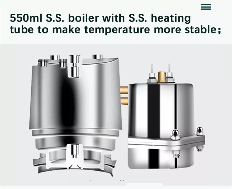 Gemilai Commercial Coffee &Amp; Espresso Machine Double Head 4 Gemilai Commercial Coffee &Amp; Espresso Machine Double Head