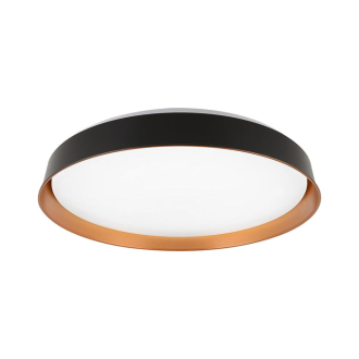 Tronic Black and Copper LED Colour Changeable (3 Shades) Ceiling Light