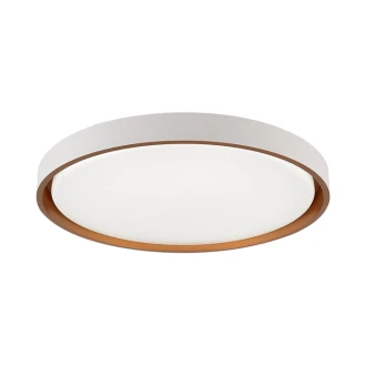 Tronic White and Gold Changeable (3 Shades) Ceiling Light