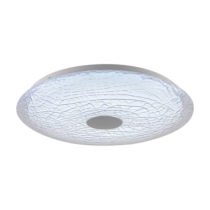 Tronic Patterned White Glass Led Changeable (3 Shades) Ceiling Light 1 Tronic Patterned White Glass Led Changeable (3 Shades) Ceiling Light