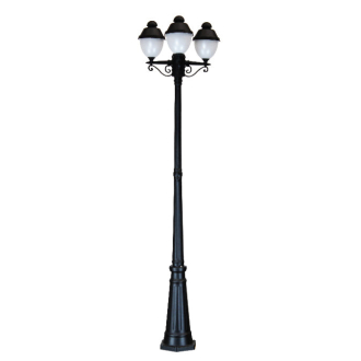 Tronic Ornamental 3 Headed Bollard Light