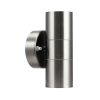 Tronic Up and Down Silver Cylindrical Wall Light