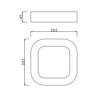 Tronic Modern Wall Light