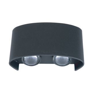 Tronic Rectangular-shaped Curved Up & Down COB 4 Way Light