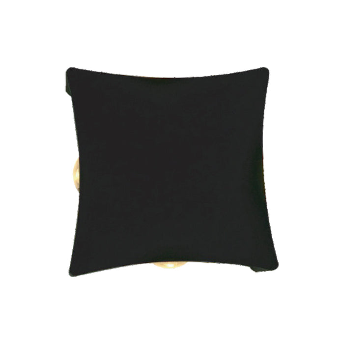 Tronic Small Black Cushion-Shaped Wall Light 1 Tronic Small Black Cushion-Shaped Wall Light