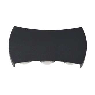 Tronic Modern Black Sconce LED Wall Light