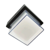 Tronic Black LED Wall Light Square