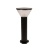 Tronic Black Cone-Shaped Garden Bollard