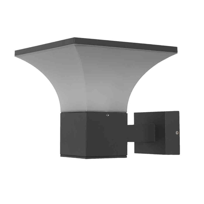 Tronic Black Square Cone-Shaped Wall Light 1 Tronic Black Square Cone-Shaped Wall Light