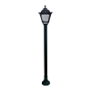 Tronic Ornamental Aluminum Bollard LL 907P-10-BK